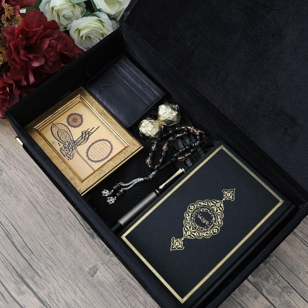 Set cadou islamic Lux | Cadou islamic de naștere pentru iubit | Cadou de nunta Lux | Cadou de Ziua Tatălui | Cadou islamic pentru tata | Cadou