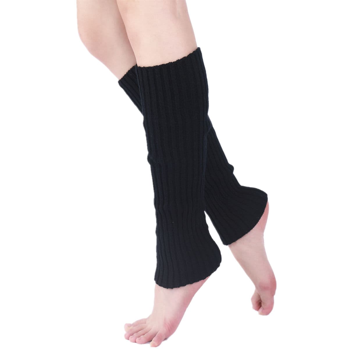 Jambieri din bumbac moale Negru One-Size