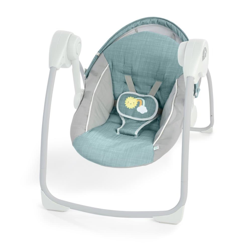 INGENUITY Swing cu melodie Sun Valley™ Teal 0m+ până la 9kg