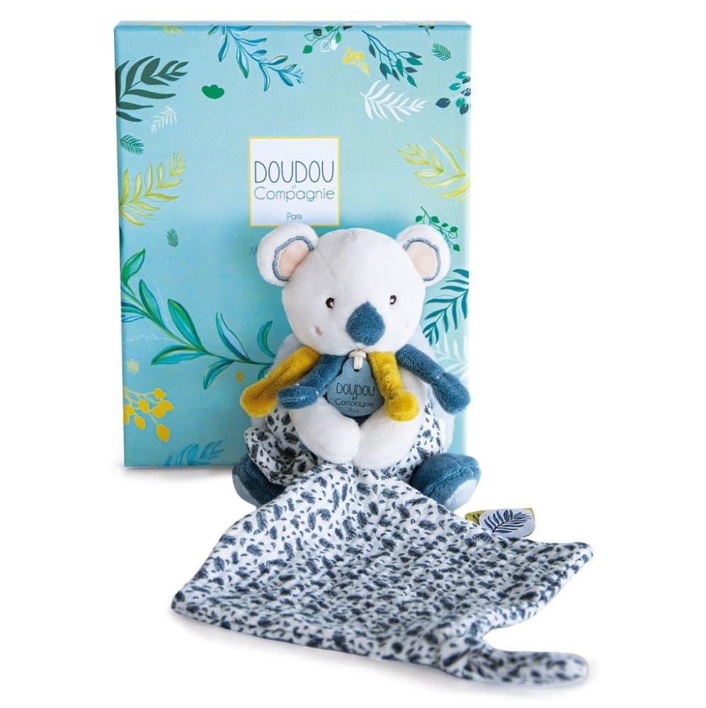 Set cadou Doudou - koala de pluș Yoca și păturică de alint