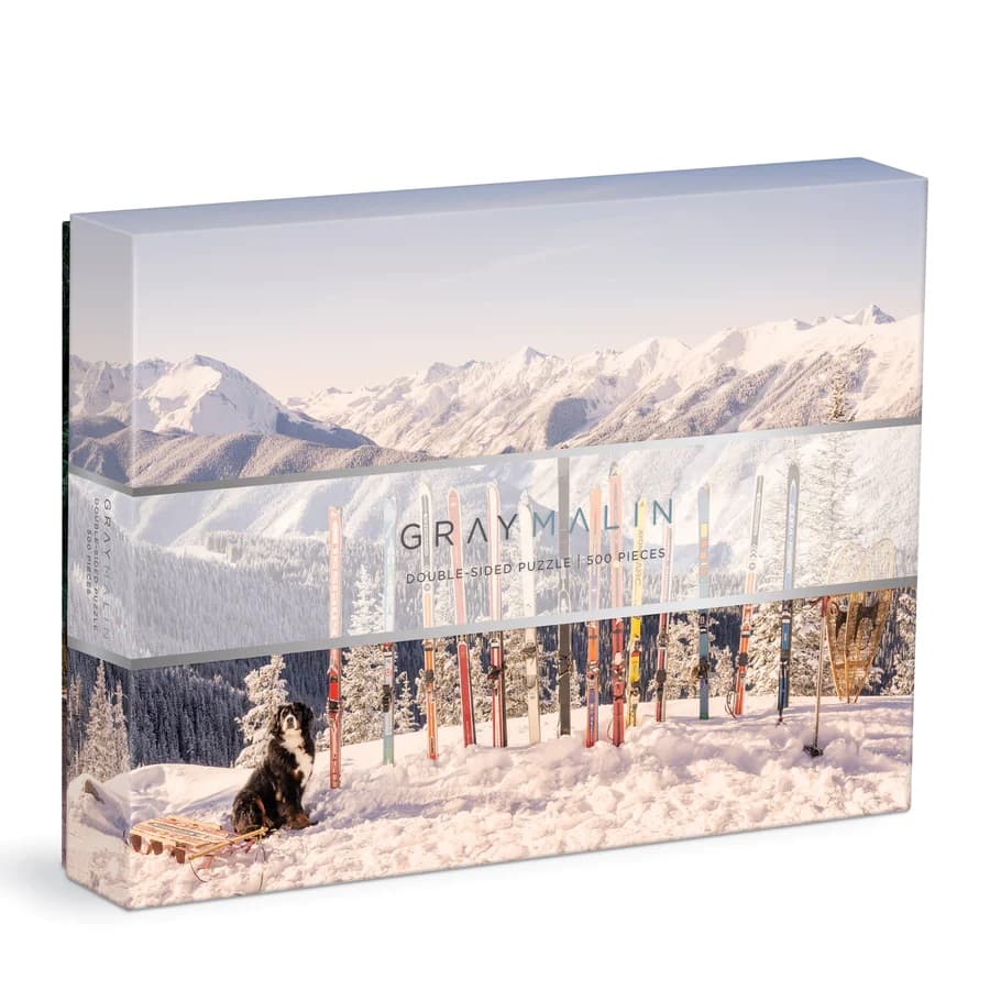Puzzle Galison Vacanță de iarnă 500 piese