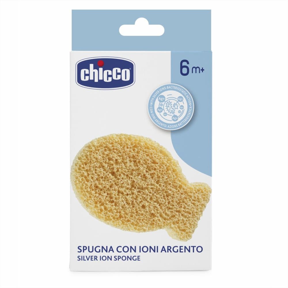 CHICCO Burete pentru spalat cu ioni de argint 6m+