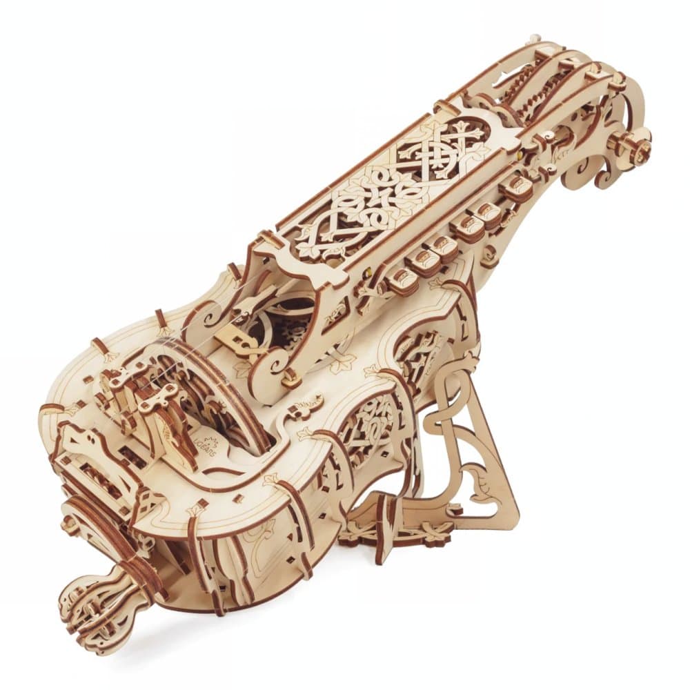 Ugears Puzzle mecanic 3D din lemn Niněra (Hurdy-Gurdy)