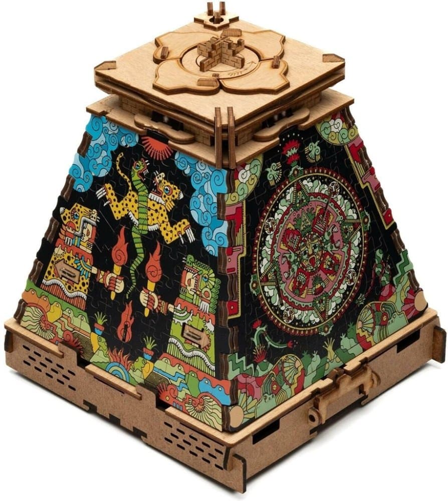 iDventure Puzzle Imperiul Aztec - extensie puzzle Piramida Soarelui