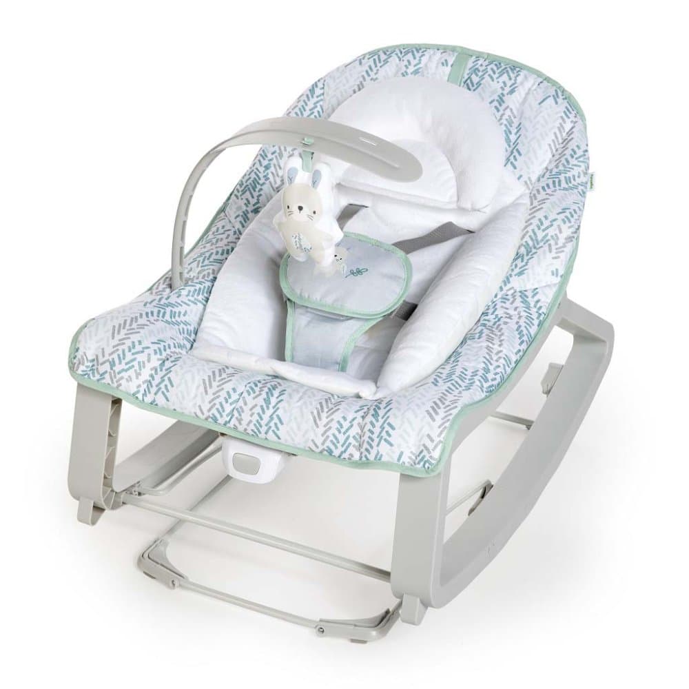 INGENUITY Balansoar cu vibrații 3 în 1 Keep Cozy Spruce 0luni+ până la 18 kg