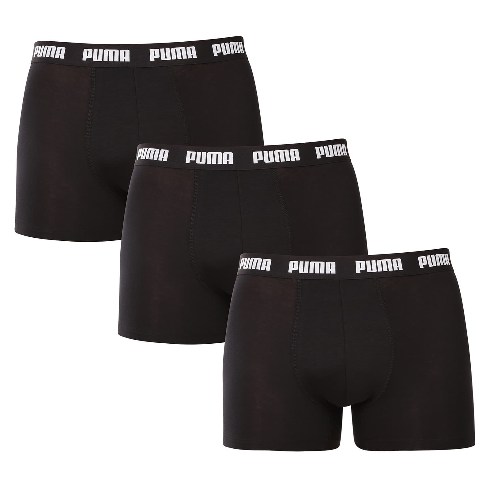 3PACK boxeri bărbați Puma negri (701226820 001) M