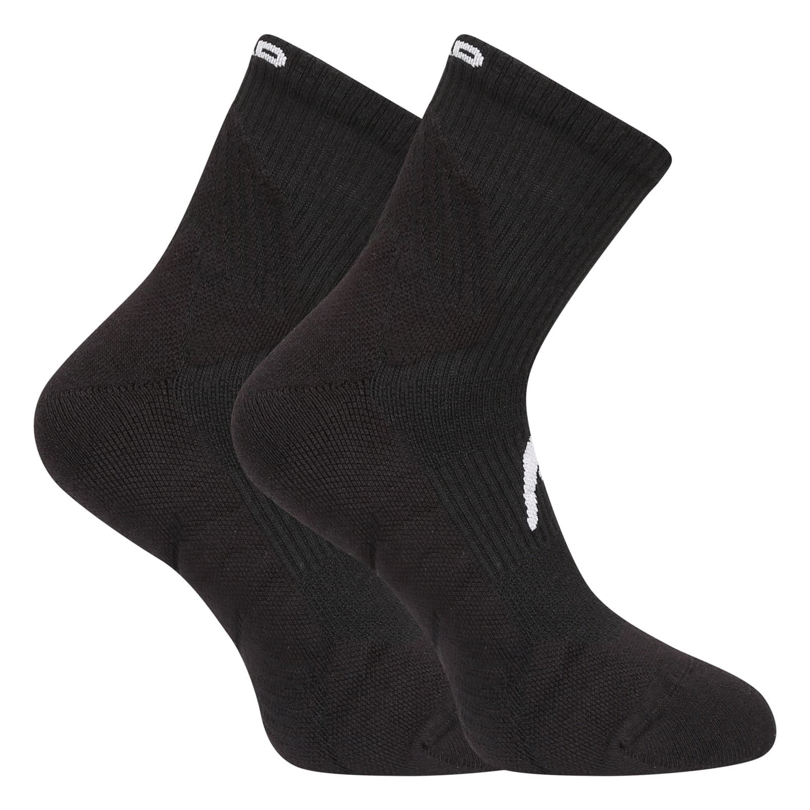 Șosete sport de tenis HEAD negre pentru gleznă (701226607 002) S