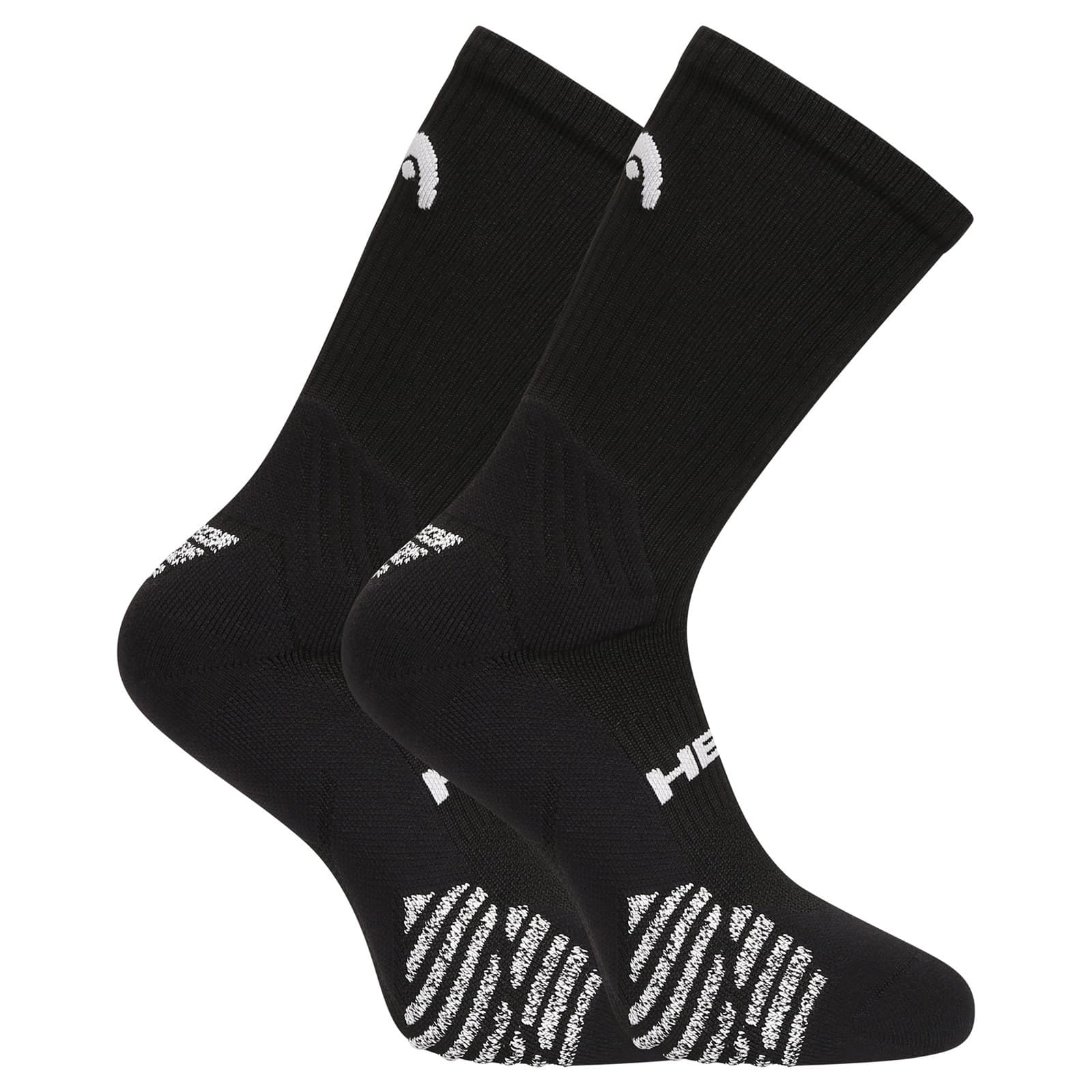 Șosete sport HEAD Padel înalte negre (701226608 002) S