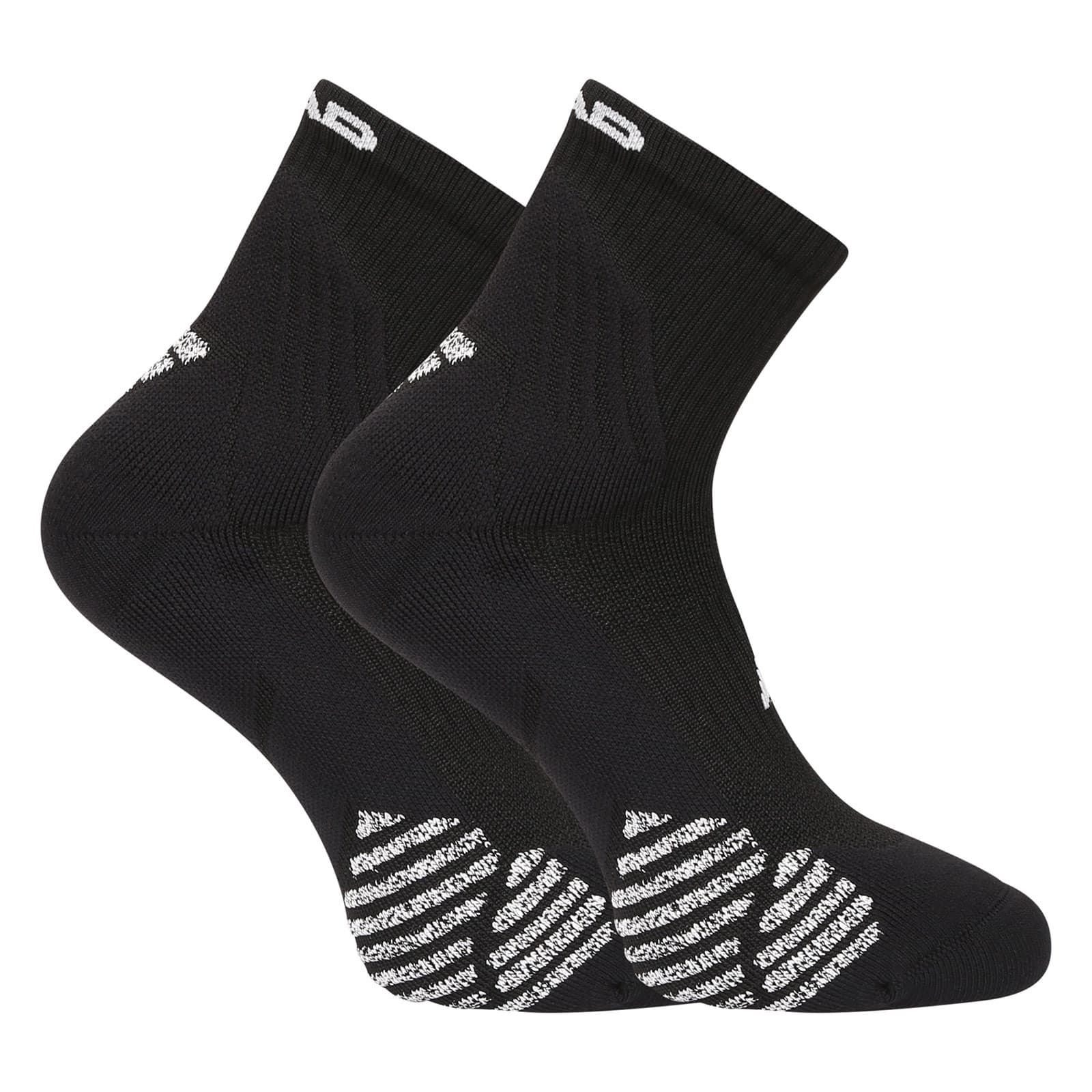 Șosete sport HEAD Padel pentru gleznă, negre (701226609 002) M