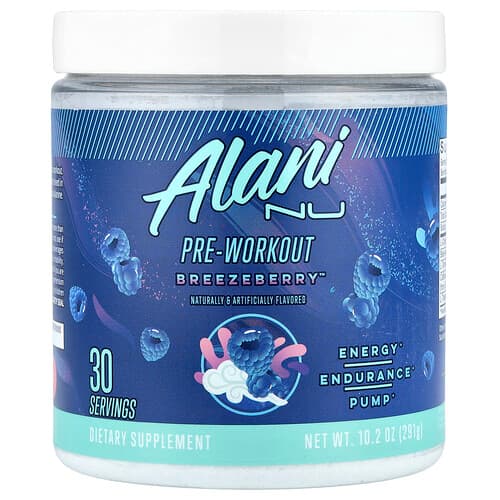 Alani Nu, Pre-antrenament, BreezeBerry™, 291 g