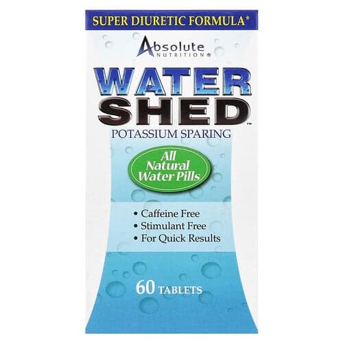 Absolute Nutrition, Watershed, Potassium Sparing, 60 Tablets