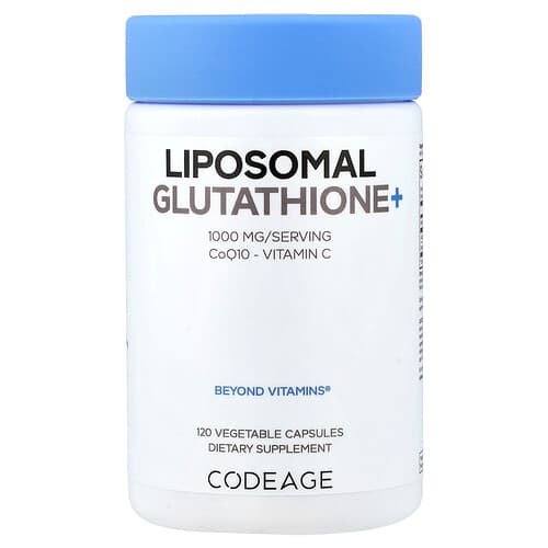 Codeage, Liposomal Glutathione+, 120 Vegetable Capsules
