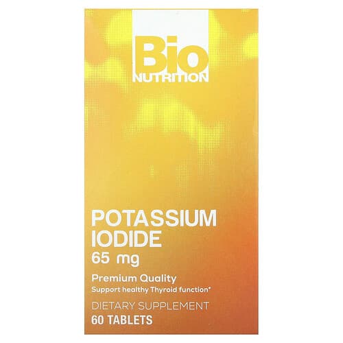 Bio Nutrition, Iodură de potasiu, 65 mg, 60 comprimate