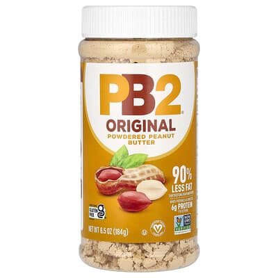 PB2 Foods, Unt de arahide pudră original, 6,5 oz (184 g)