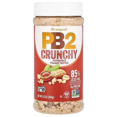 PB2 Foods, Unt de arahide pudră crocantă, 184 g