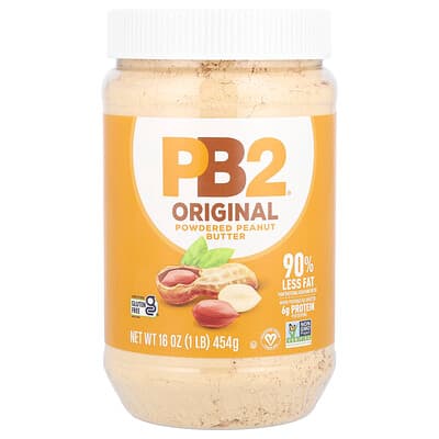 PB2 Foods, Unt de arahide pudră original, 16 oz (454 g)