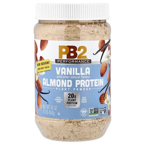 PB2 Foods, Performance, Almond Protein, Vanilla, 16 oz (454 g)