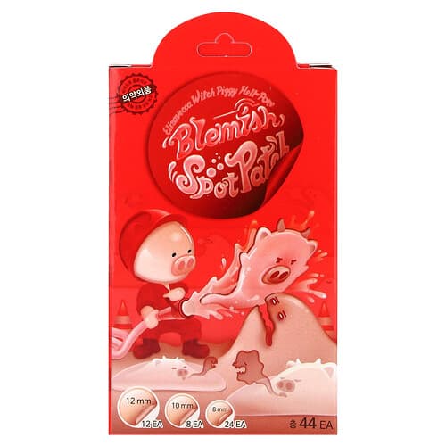 Elizavecca, Elizavecca, Witch Piggy, Hell-Pore, Plasturi pentru coșuri, 44 buc.