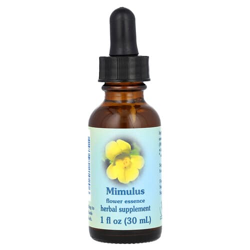 Flower Essence Services, Mimulus, esență de flori, 1 fl oz (30 ml)