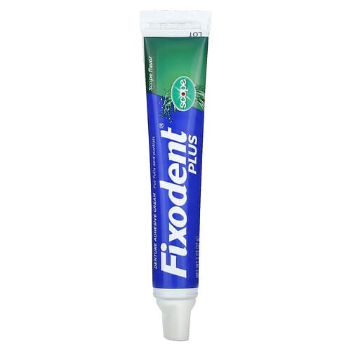 Fixodent, Plus, Dental Adhesive Cream, Scope, 2 oz (57 g)