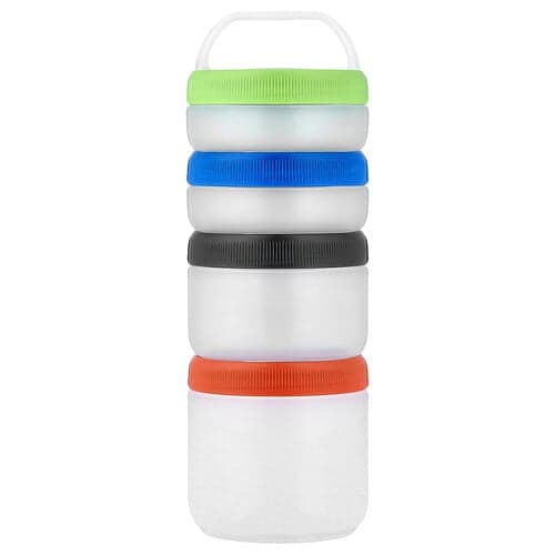 Humangear, Recipiente Stax™, mari, pachet de 4