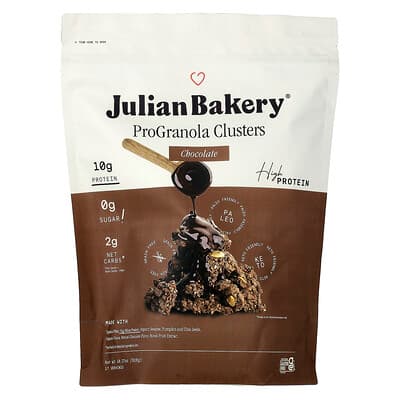 Julian Bakery, Bulgări de ProGranola, ciocolată, 518 g