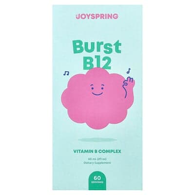 JoySpring, Burst B12, 2 fl oz (60 ml)