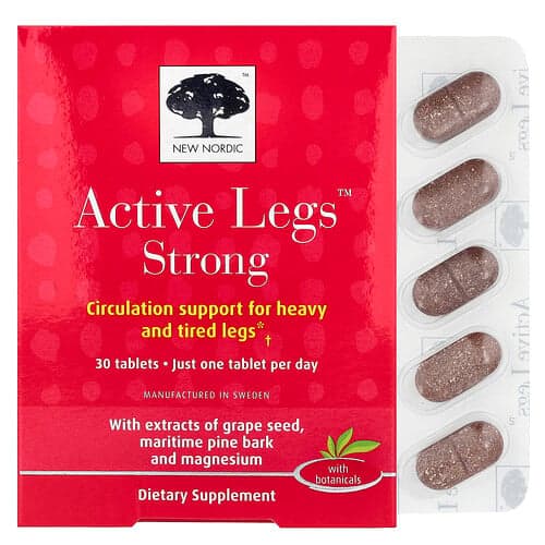 New Nordic, Active Legs™ Strong, 30 de comprimate
