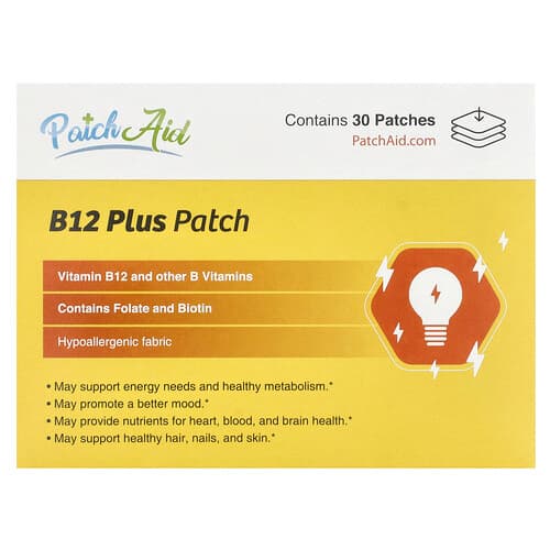 PatchAid, Patch B12 Plus, 30 de plasturi