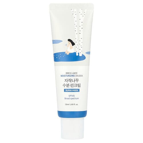 Round Lab, Cremă solară hidratantă UVLock cu suc de mesteacăn, SPF 45, 1,69 fl oz (50 ml)