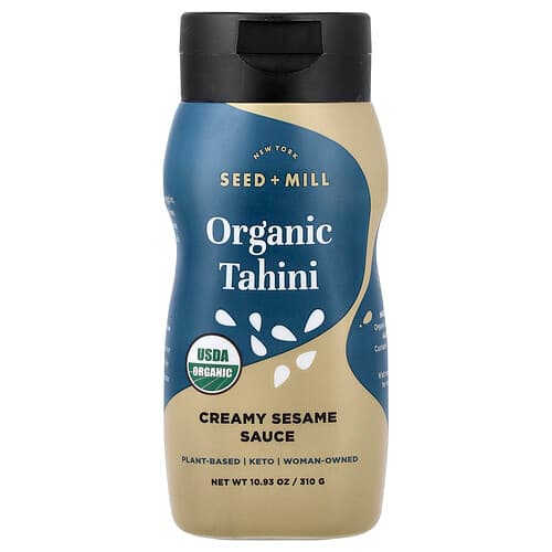 Seed + Mill, tahini organic, sos cremos de susan, 310 g
