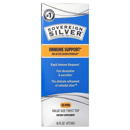 Sovereign Silver, Silver Hydrosol™ Bio-Active, 473 ml