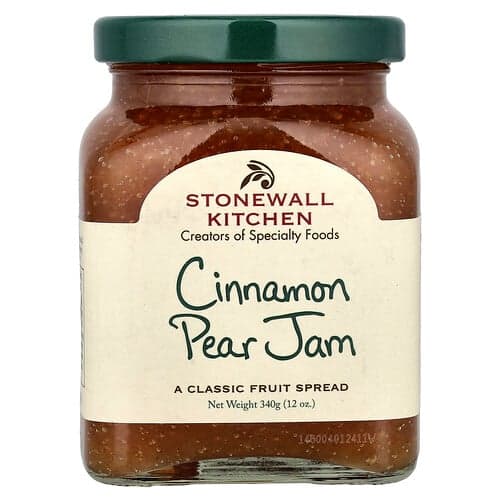 Stonewall Kitchen, Dulceată de pere de scorțișoară, 12 oz (340 g)