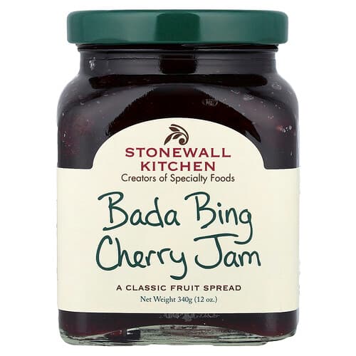 Stonewall Kitchen, Gem de cireșe Bada Bing, 12 oz (340 g)