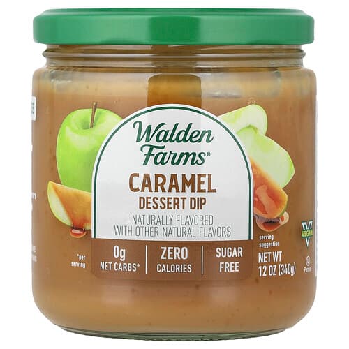 Walden Farms, Dip de desert cu caramel, 12 oz (340 g)