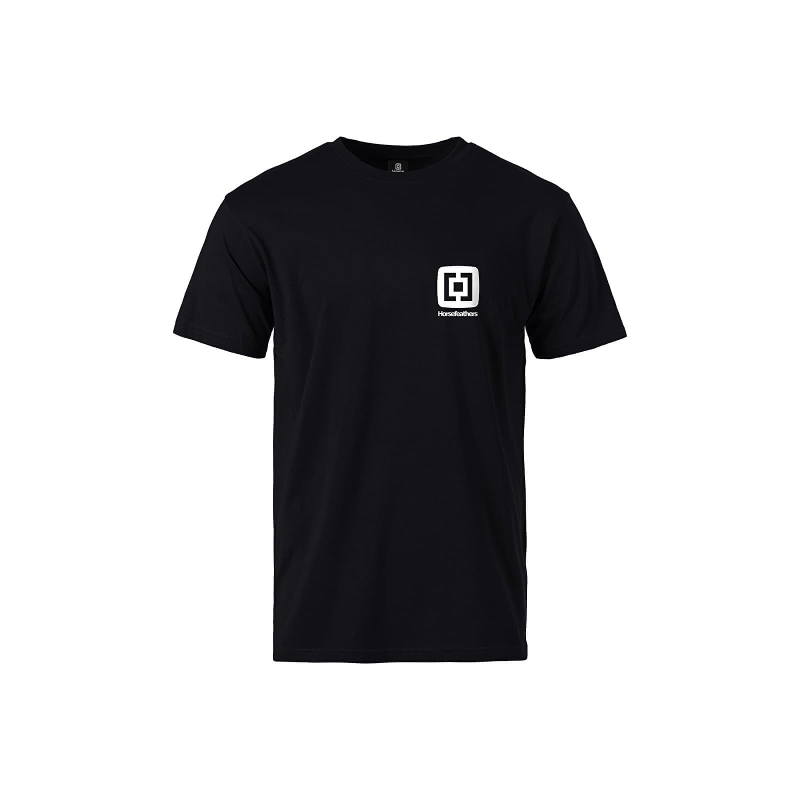 Tricou Horsefeathers Mini Logo T-Shirt Black S