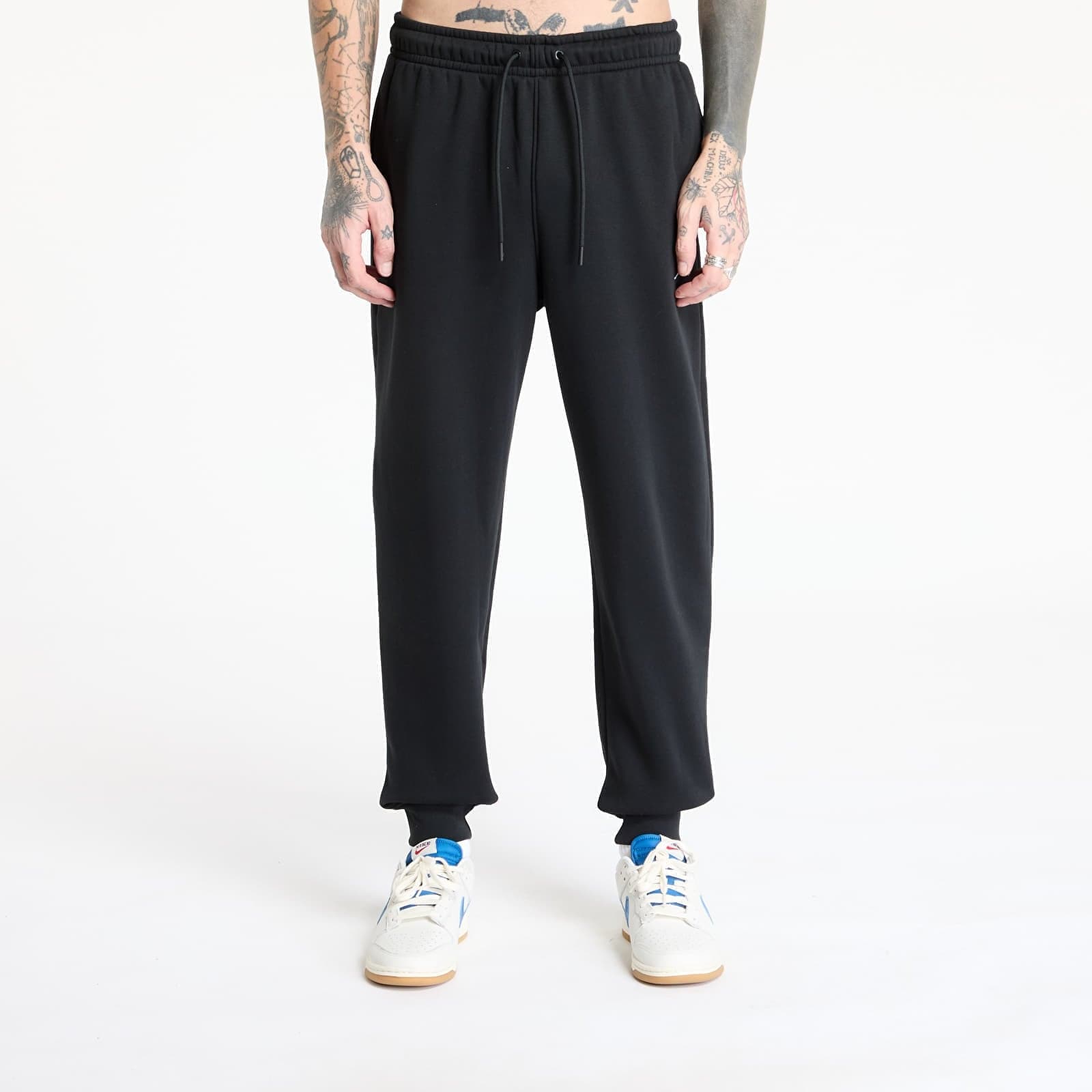 Pantaloni de trening Jordan Brooklyn Fleece Men's Pants Black/ White S