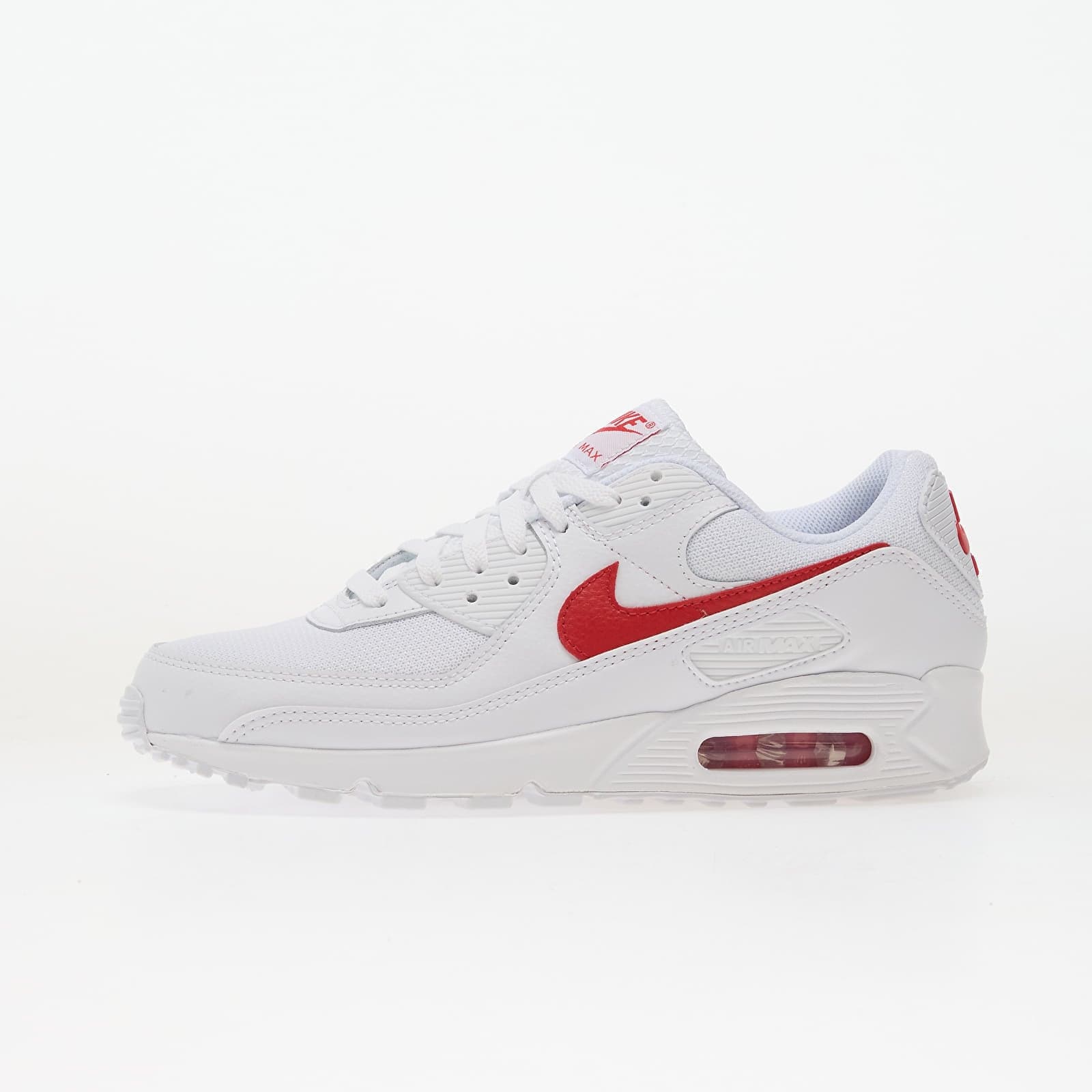 Sneakers Nike Air Max 90 White/ University Red-White EUR 43