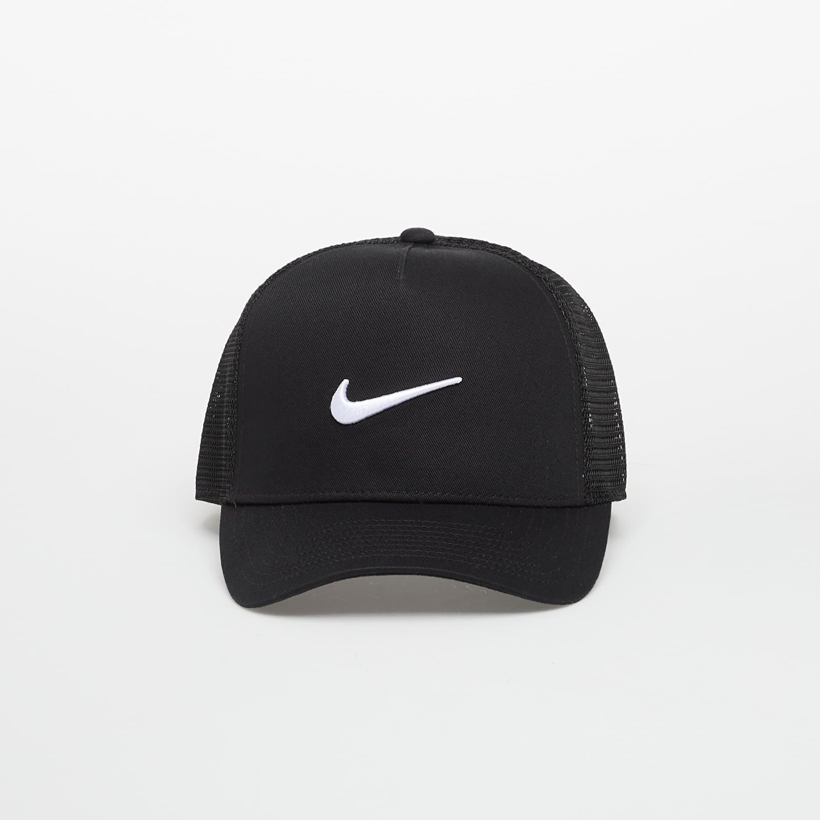 Capac Nike Rise Structured Trucker Cap Black/ Black/ White L/XL