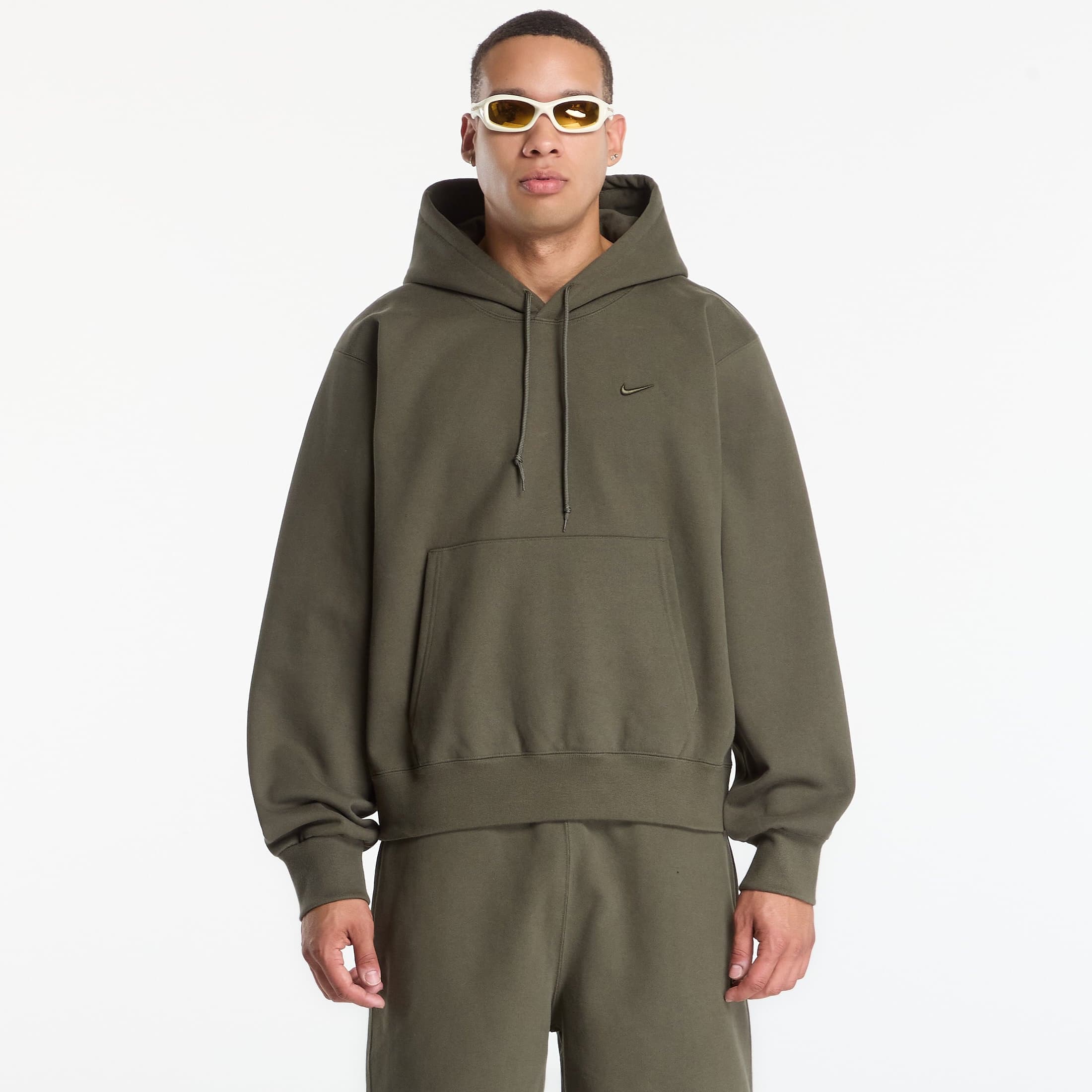 Sweatshirt Nike Men's Fleece Hoodie Cargo Khaki S