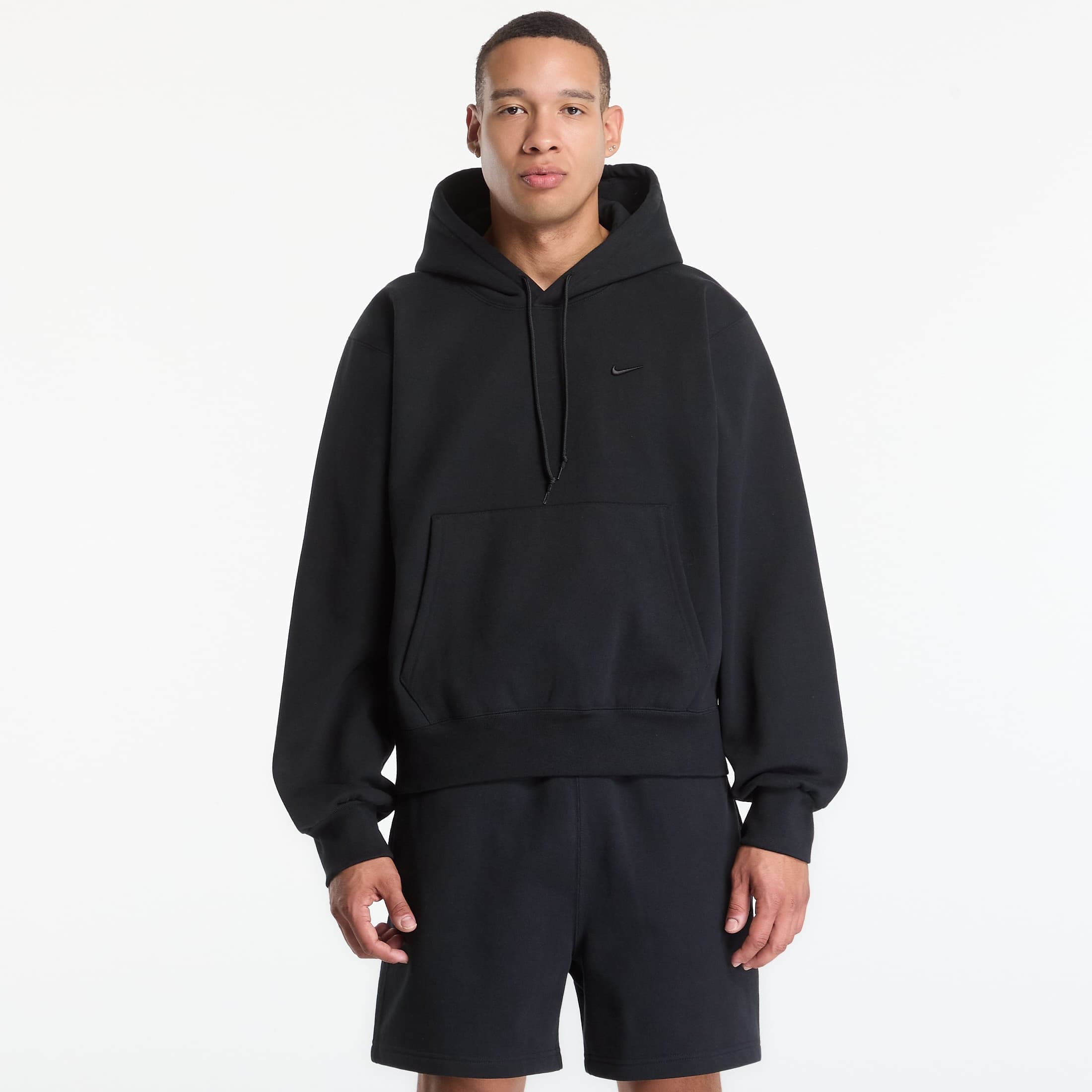 Sweatshirt Nike Men's Fleece Hoodie Black M