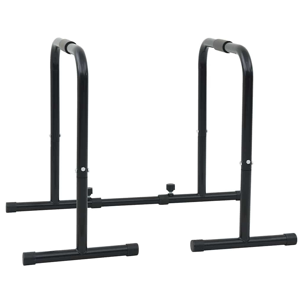 vidaXL Bară de flotări Manual Negru 116 x 66 x 74,5 cm