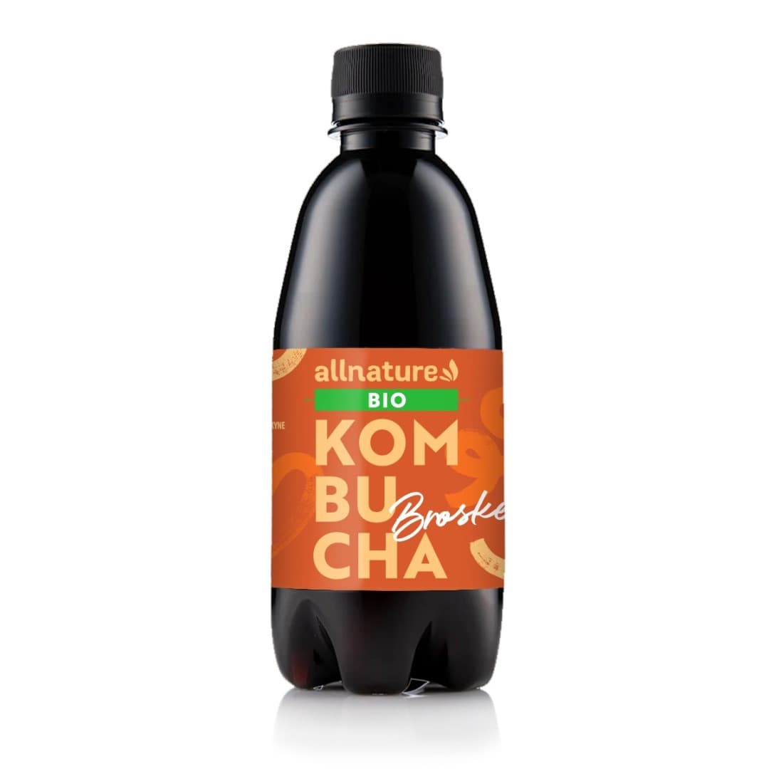 Allnature Kombucha Peach BIO 330 ml