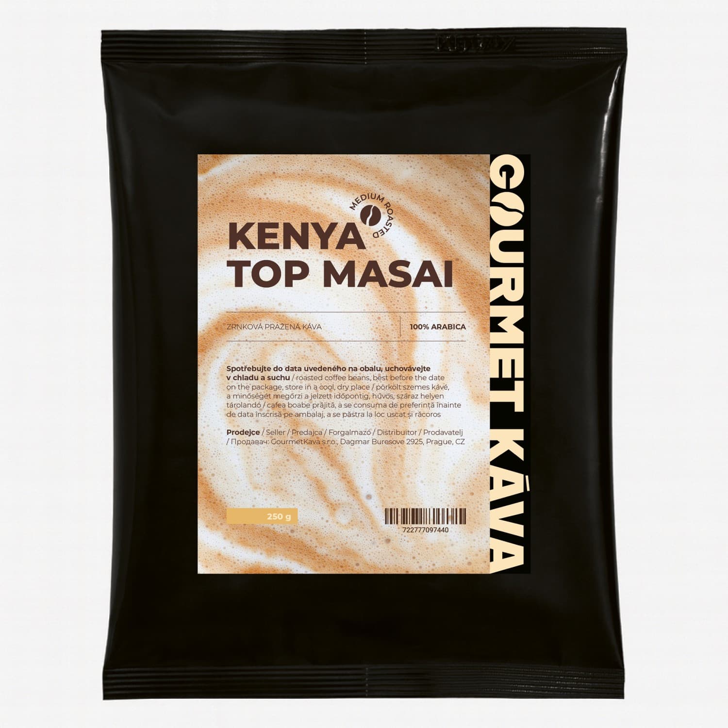 Kenya Top Masai, PRAJITĂ MEDIE, cafea boabe arabica: Nu, mulțumesc. 250g