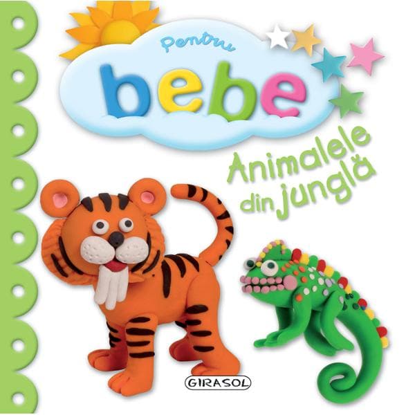 Pentru bebe. Animalele din junglă