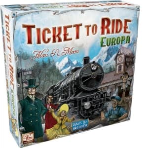 Joc de societate Ticket to Ride Europa, limba romana