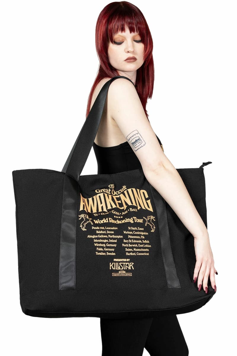 Geantă KILLSTAR - Reckoning Tote - Negru