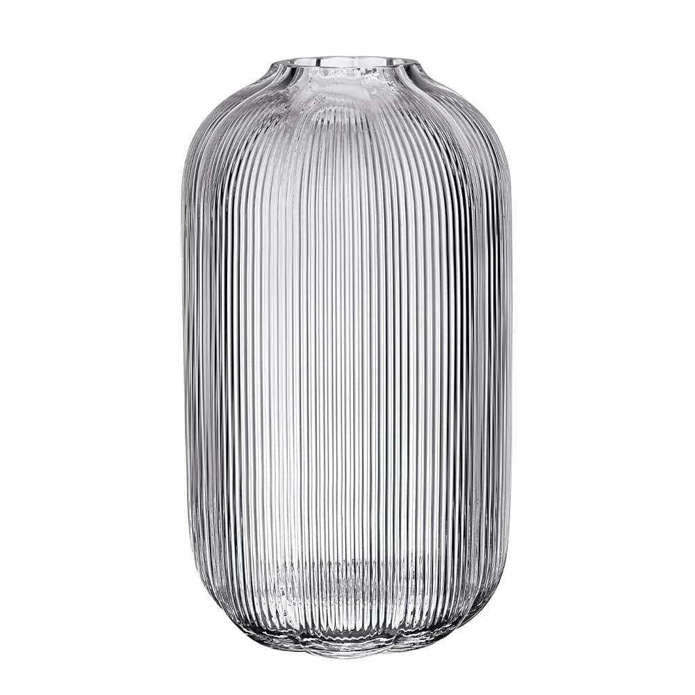 Vaza L FLEUR, 28 cm, transparent
