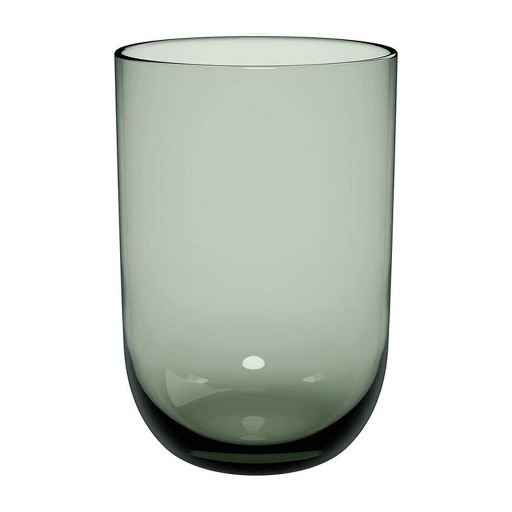 Set 2 pahare longdrink LIKE, verde, 385 ml