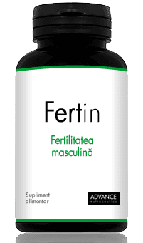 Fertin - suport pentru fertilitatea masculină (60 de capsule)